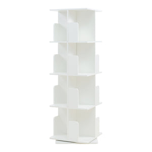 Étagère à livres pivotante Talöpintaa 129 x 40 x 40 cm [en.casa]