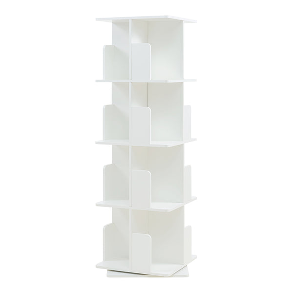 Étagère à livres pivotante Talöpintaa 129 x 40 x 40 cm [en.casa]