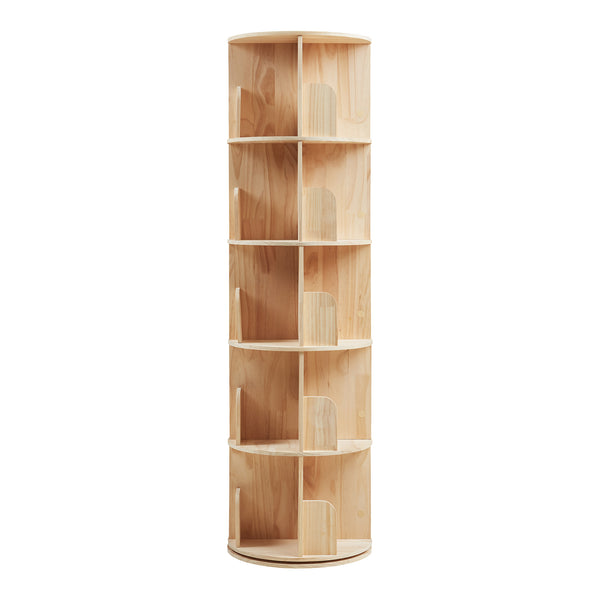Kinderboekenkast Chasek naturel [en.casa]