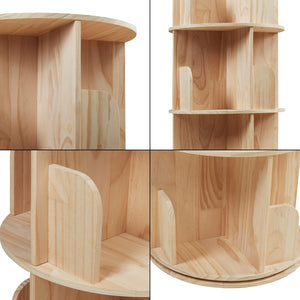 Kinderboekenkast Chasek naturel [en.casa]