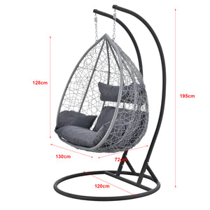 Hangstoel Capileira standaard kussens max 250 kg - 3 varianten