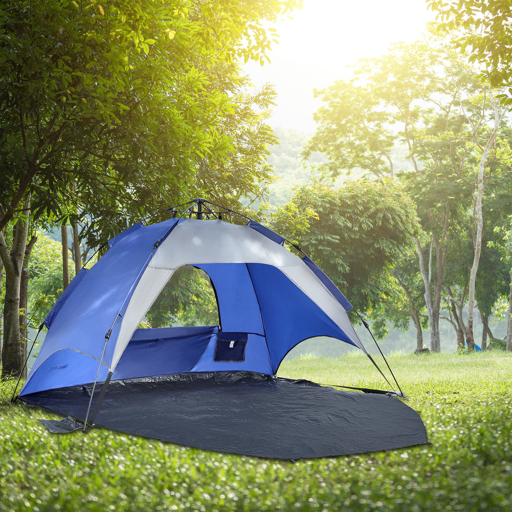 [pro.tec] Strandtent Mullsjö pop-up 215x135x140 cm - 3 varianten