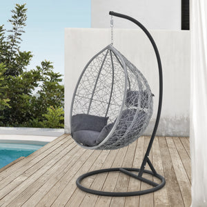 Hangstoel Capileira met standaard en kussens max 150 kg - 3 varianten