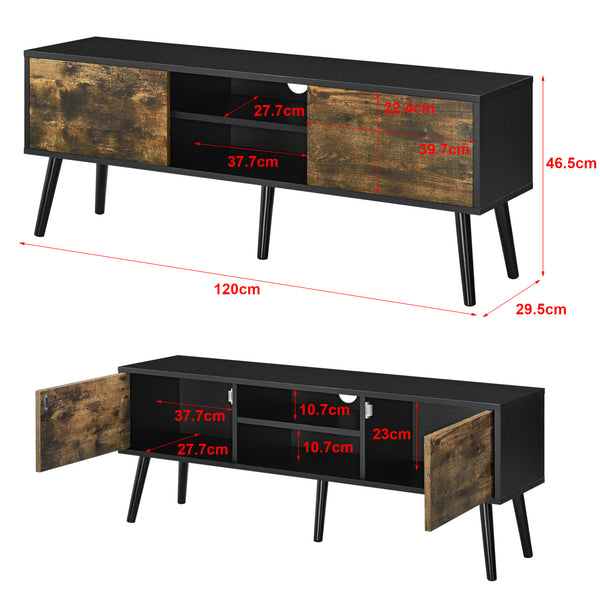 TV meubel Eskilstuna tv kast 120x29,5x46,5 cm - 7 varianten