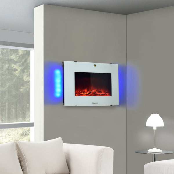 Elektrische haard met open haard vlameffect 1900 W - verschillende kleuren