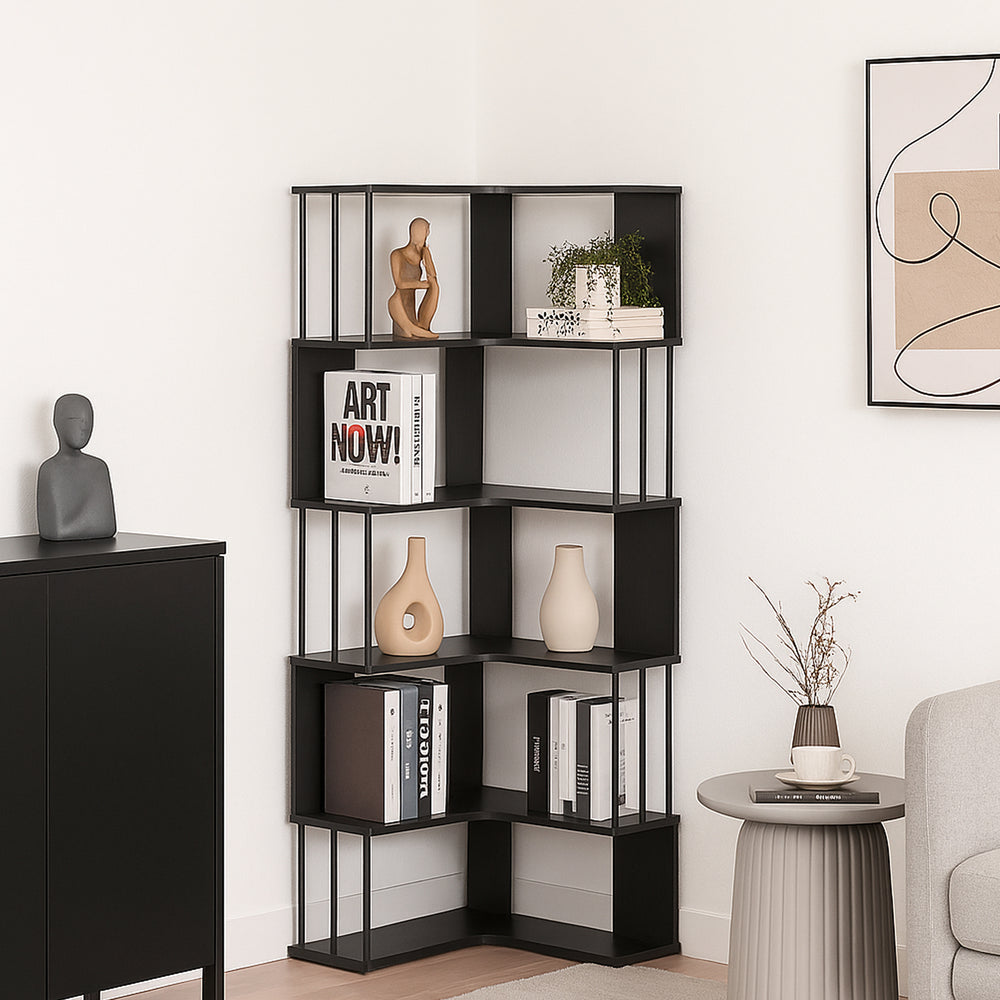 Boekenkast Afrel 160x54x54 cm [en.casa]