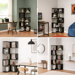 Étagère d’angle Afrel 160 x 54 x 54 cm  [en.casa]