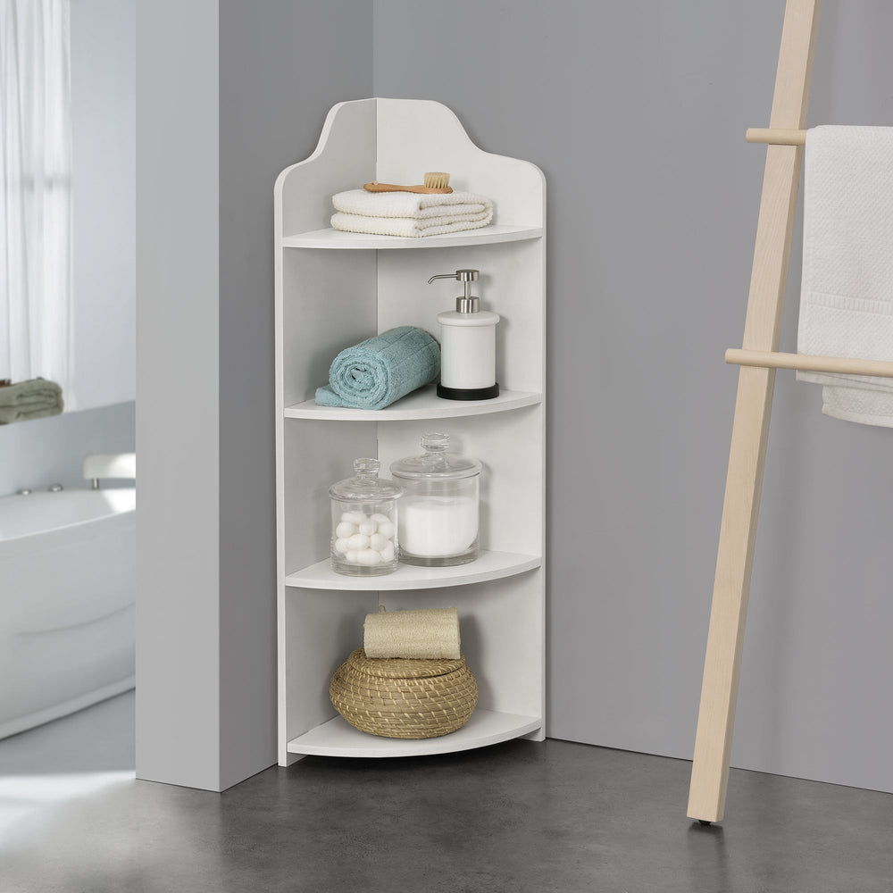 Étagère d’angle Bjurholm 90x28x28 cm [en.casa] - premiumXL