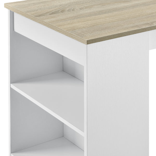 Table de Bar Kouvola 110 x 50 x 103 cm [en.casa]