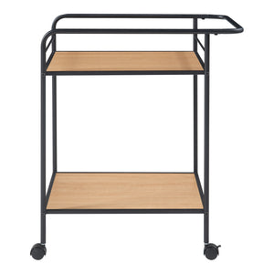[en.casa] Keukentrolley Hole 72x62x45 cm metaal - 2 varianten