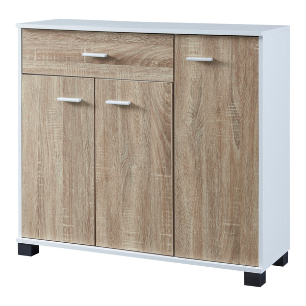 Commode Bobeck panneau de particules 72 x 80 x 28 cm [en.casa]