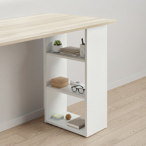 Bureau Lemberg met 3 laden en vakken 120x49x72 cm - verschillende kleuren