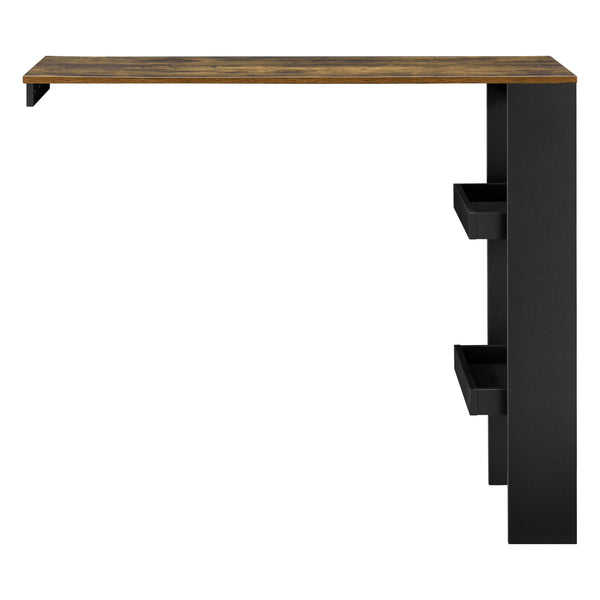Bartafel Bromoella met 2 planken wandmontage 120x45x106 cm - 6 varianten