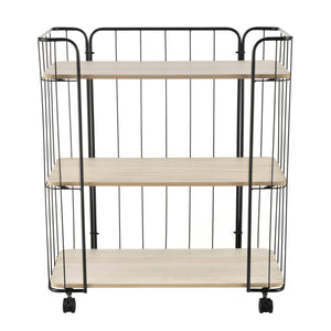 Keukentrolley met 3 planken 79x70x31 cm - verschillende kleuren