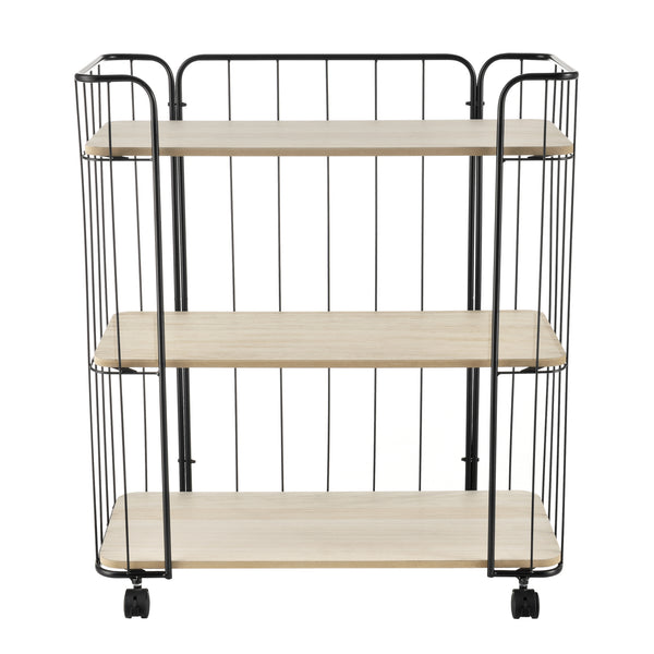 Keukentrolley met 3 planken 79x70x31 cm - verschillende kleuren
