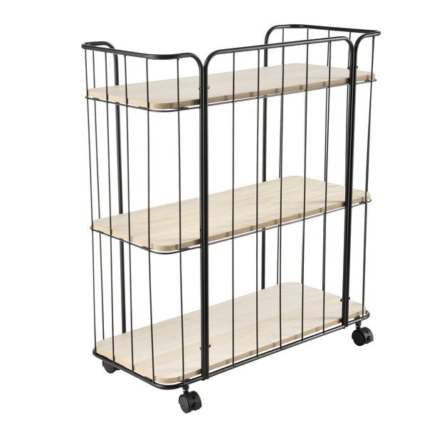 Keukentrolley met 3 planken 79x70x31 cm - verschillende kleuren