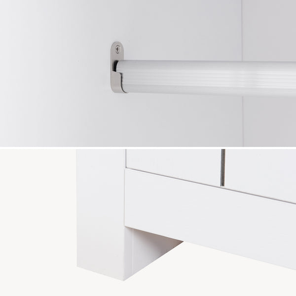 Armoire de chambre Trorjam 175 x 80 x 52 cm [en.casa]