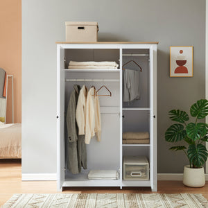 Kledingkast Vasand 175x120x52 cm [en.casa]