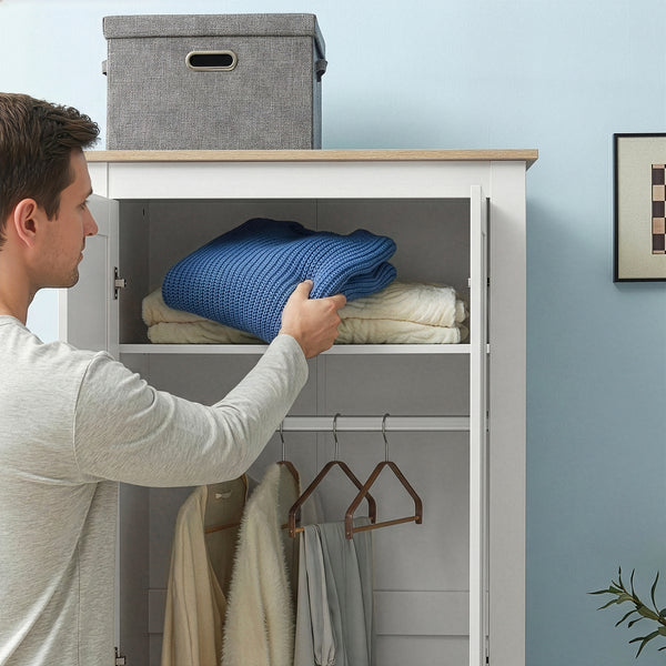 Armoire de chambre Trorjam 175 x 80 x 52 cm [en.casa]