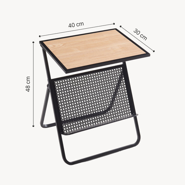 Table d’appoint Jäller 48 x 40 x 30 cm [en.casa]