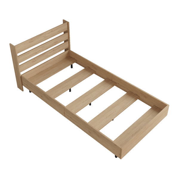 Eenpersoonsbed Vesanto met bedbodem 200x100 cm [en.casa]