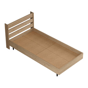 Eenpersoonsbed Vesanto met bedbodem 200x100 cm [en.casa]