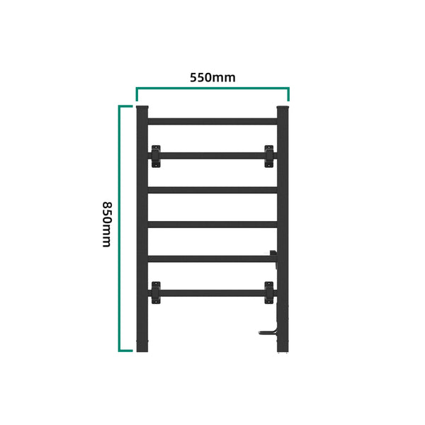 pro.tec Handdoekradiator Savitaipale elektrisch 85x55x3,4 cm - 2 varianten
