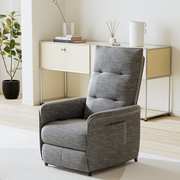 [en.casa] Verstelbare relaxfauteuil Savukoski elektrisch 102x58x81 cm - 2 varianten