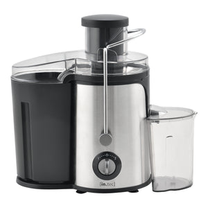 Sapcentrifuge juicer 600 Watt RVS zwart en zilverkleurig