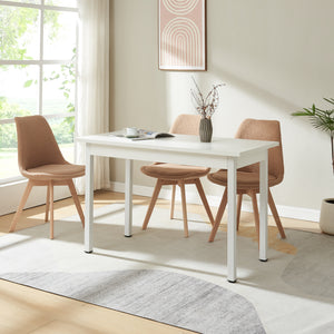 Eettafel Den Haag 120x60 cm in verschillende kleuren [en.casa] - premiumXL