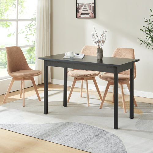 Table à manger Den Haag 120x60 cm en différentes couleurs [en.casa] - premiumXL