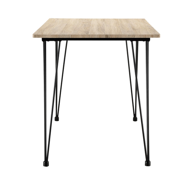 Eettafel Bordeaux 120x70x75 cm MDF en staal - verschillende kleuren