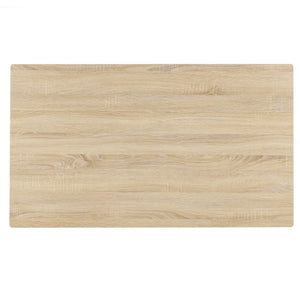 Eettafel Bordeaux 120x70x75 cm MDF en staal - verschillende kleuren