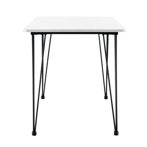 Eettafel Bordeaux 120x70x75 cm MDF en staal - verschillende kleuren