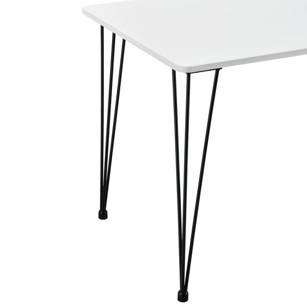 Eettafel Bordeaux 120x70x75 cm MDF en staal - verschillende kleuren