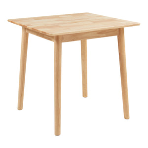Eettafel Klijori tafel rubberhout [en.casa]