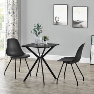 Stijlvolle eettafel - rechthoekig - verschillende maten en kleuren