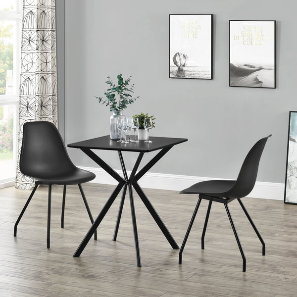 Stijlvolle eettafel - rechthoekig - verschillende maten en kleuren