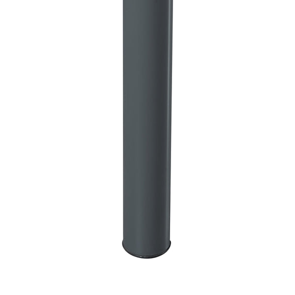 [en.casa] Eettafel Lindesberg grijs eikenkleurig en zwart - 4 varianten