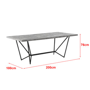 Eettafel Sigtuna 200x100x76 cm - 2 varianten