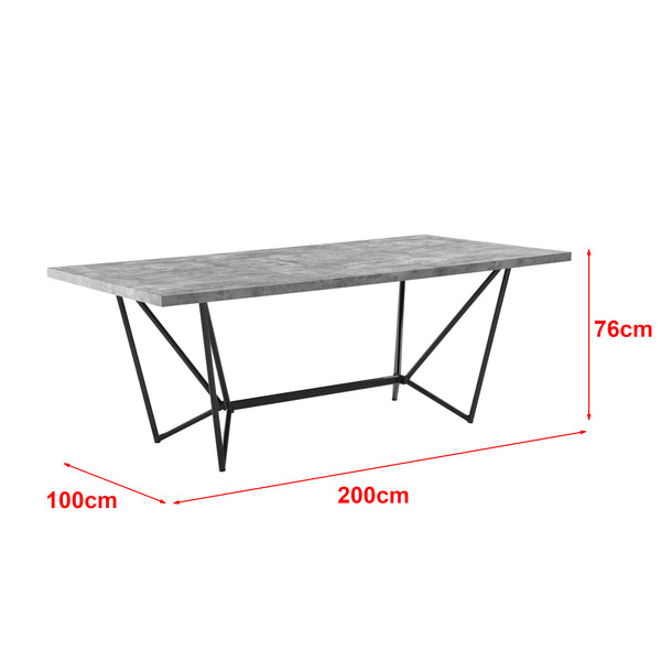 Eettafel Sigtuna 200x100x76 cm - 2 varianten
