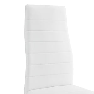 Eetkamerset eethoek Porvoo 5-delig gehard glas tafel met stoelen - verschillende kleuren