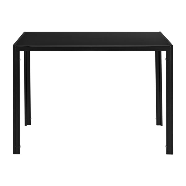Eettafel Porvoo gehard glas 8 mm 105x60x75 cm - verschillende kleuren