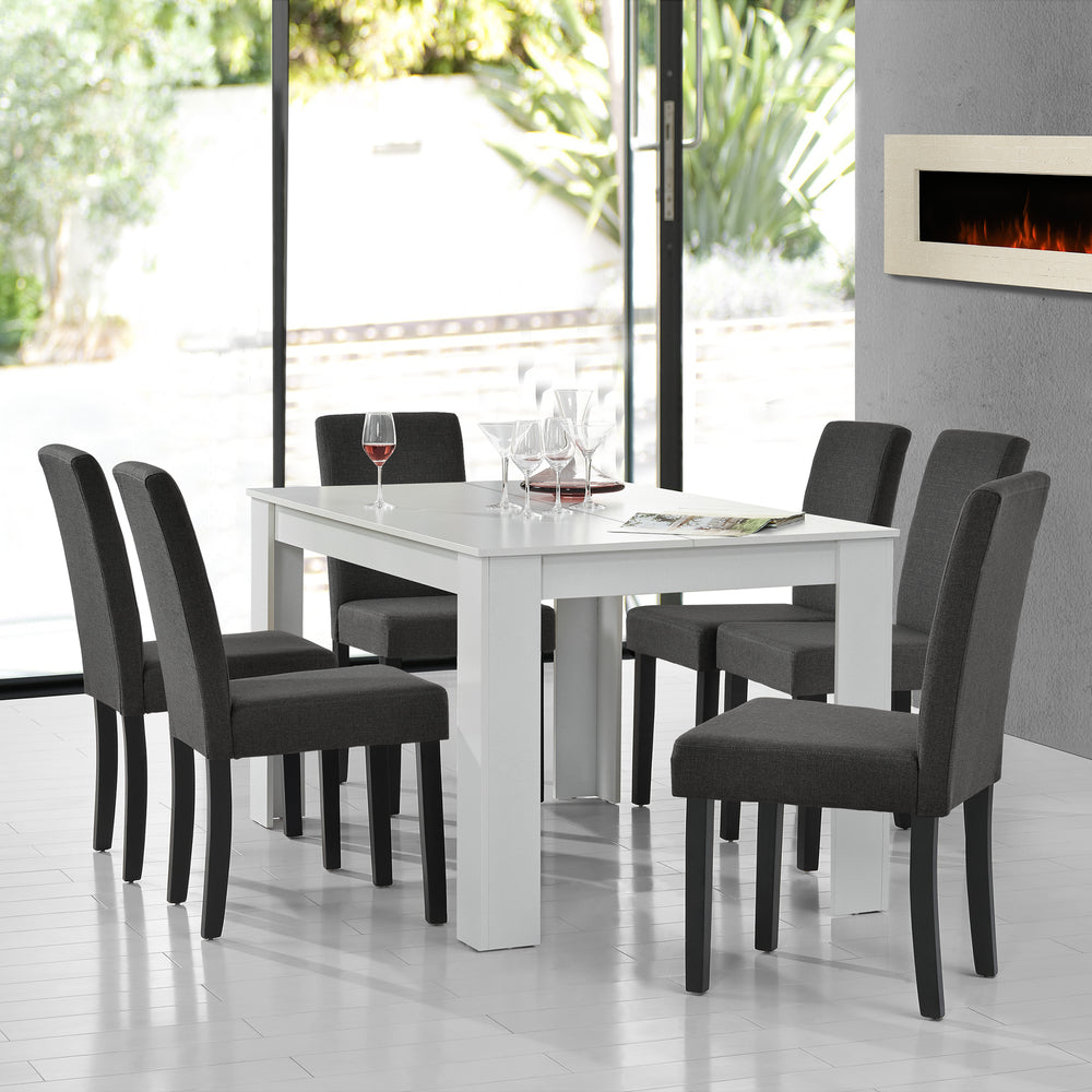 Essgruppe Kramfors (Set, 7 - dlg) 140 x 90 cm div. kleuren [en.casa] - premiumXL