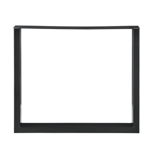 Set de 2 pieds de table Makers Rectangulaire Plusieurs tailles et couleurs [en.casa] 