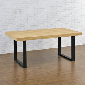 Set de 2 pieds de table Makers Rectangulaire Plusieurs tailles et couleurs [en.casa] 