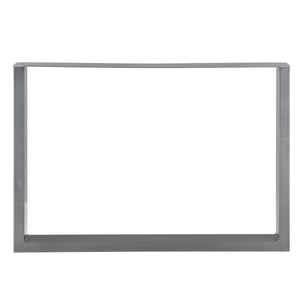 Set de 2 pieds de table Makers Rectangulaire Plusieurs tailles et couleurs [en.casa] 