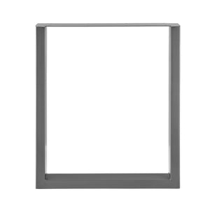 Set de 2 pieds de table Makers Rectangulaire Plusieurs tailles et couleurs [en.casa] 