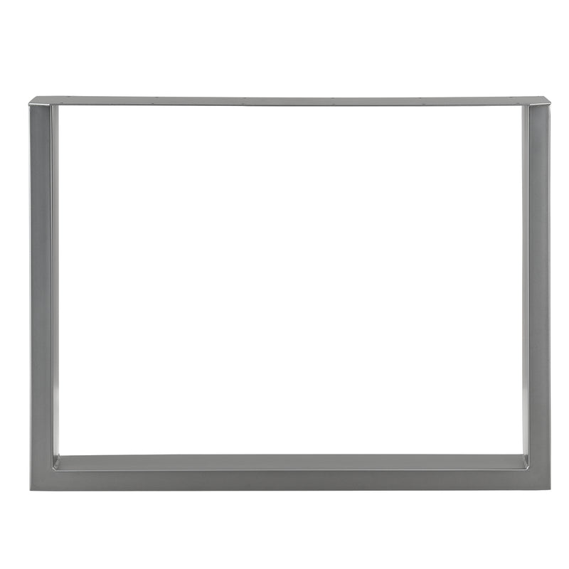Croquis coté Set de 2 pieds de table Makers Rectangulaire Plusieurs tailles et couleurs [en.casa] 