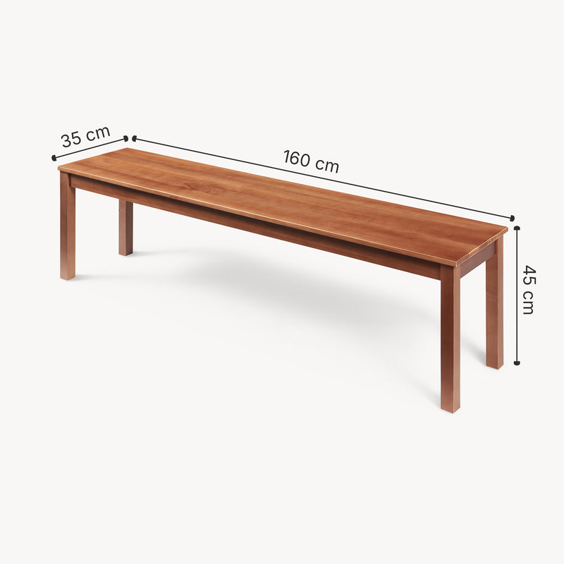 Croquis coté Banc de salle à manger Trerunulu [en.casa]